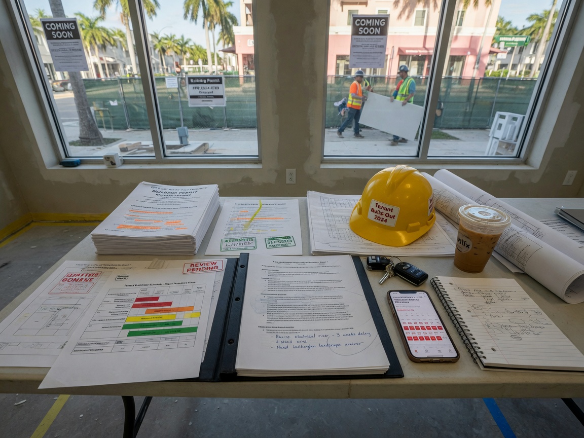 Permits, Reviews and Timelines: Navigating a Tenant Build Out in West Palm Beach, Palm Beach and Wellington